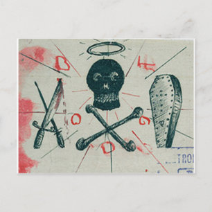 Carte Postale Doodles