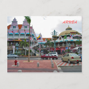 Carte postale d'Oranjestad Aruba