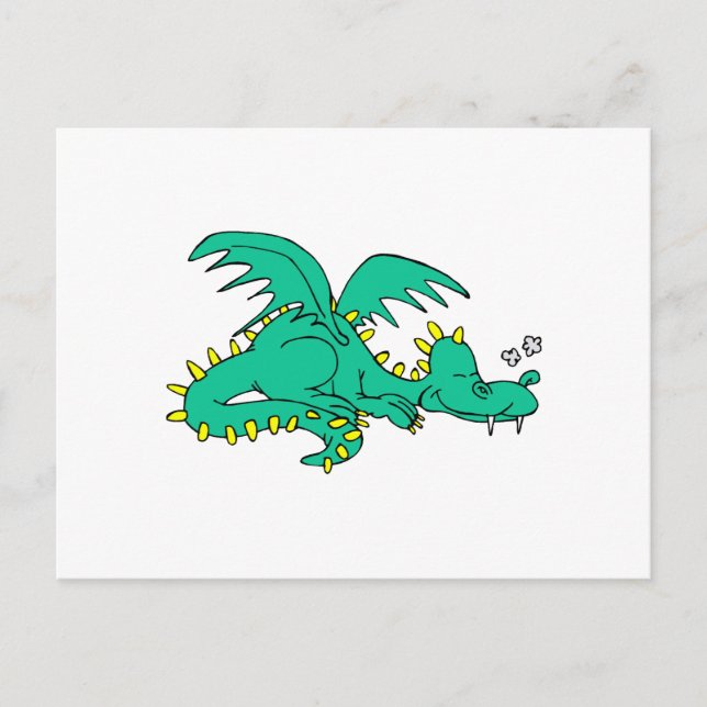 Carte Postale Dormir du dragon (Devant)
