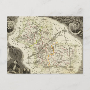 Carte Postale Dormouse et Cher