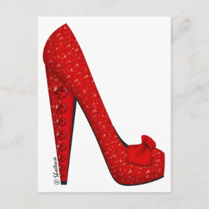 Carte Postale Dorothy Ruby Pump