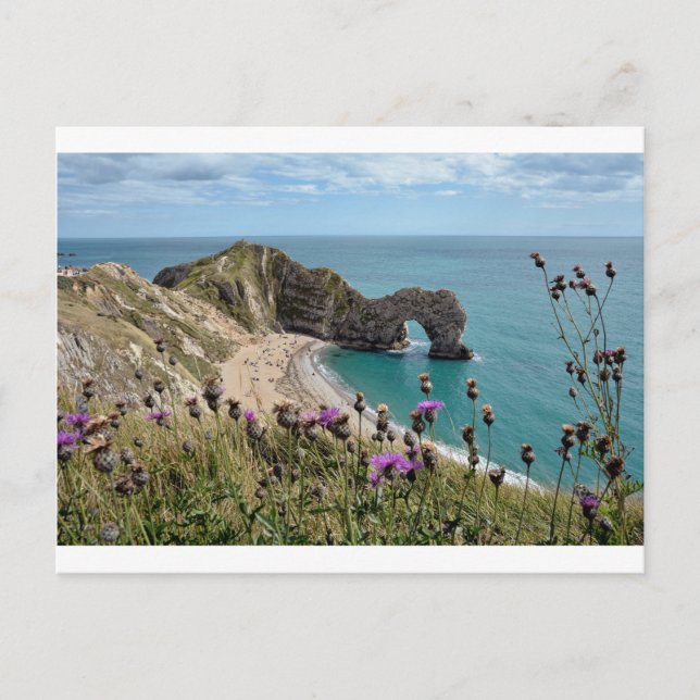 Carte Postale Dorset de porte Durdle (Devant)