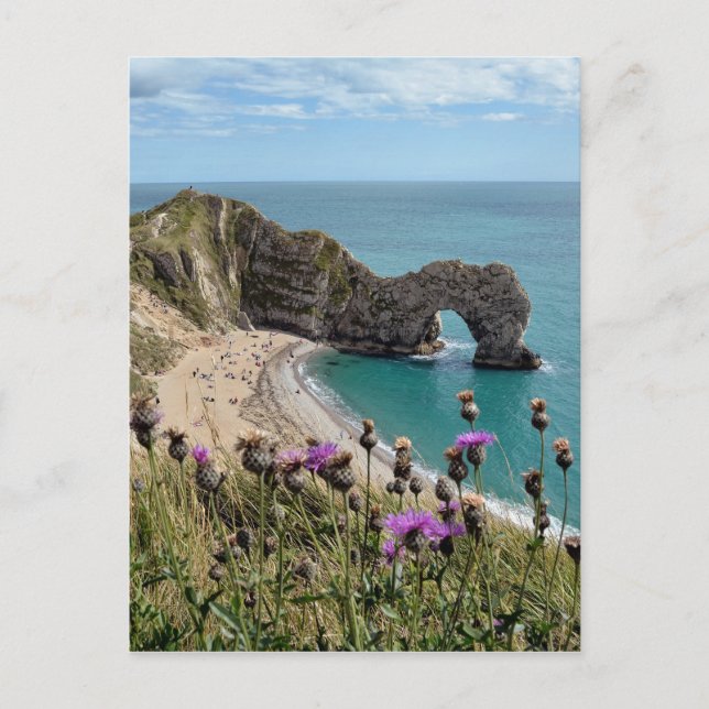 Carte Postale Dorset de porte Durdle (Devant)