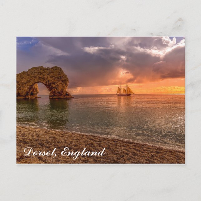 Carte Postale Dorset England Durdle Door (Devant)