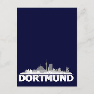 Carte Postale Dortmund City Skyline Postkarte