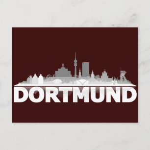 Carte Postale Dortmund City Skyline Postkarte
