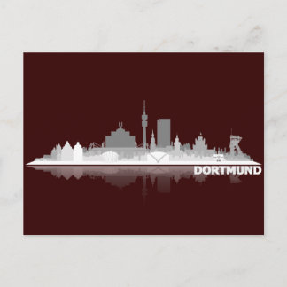 Carte Postale Dortmund City Skyline Postkarte
