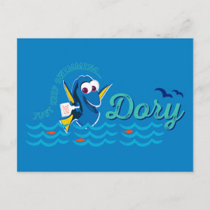 Carte Postale Dory   Continuez à Nager