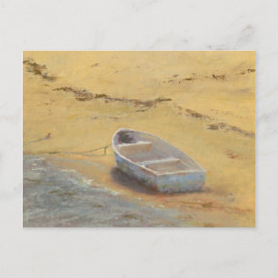 Carte Postale Dory d'été - Bateau sur la côte