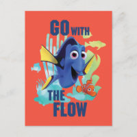 Dory & Nemo | Aller avec le graphique de l'aquarel