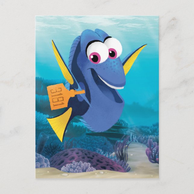 Carte Postale Dory | Recherche de qui (Devant)