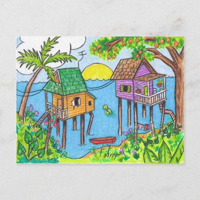 Carte postale Dos Casas (Devant)