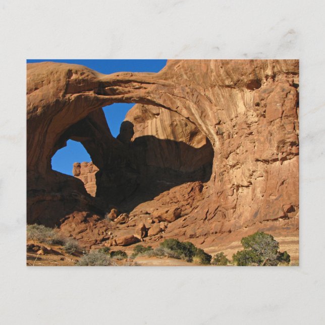 Carte Postale Double Arche, Parc national des Arches (Devant)