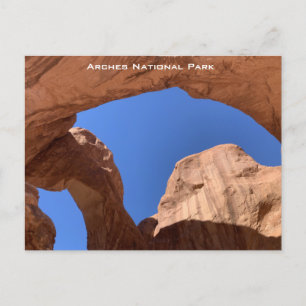 Carte Postale Double Arche - Parc national des Arches