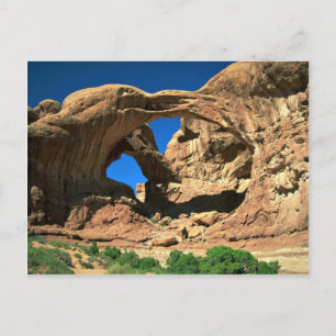 Carte Postale Double Arche, Parc national des Arches, Utah