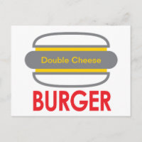 Double Cheese Burger Icon Fun
