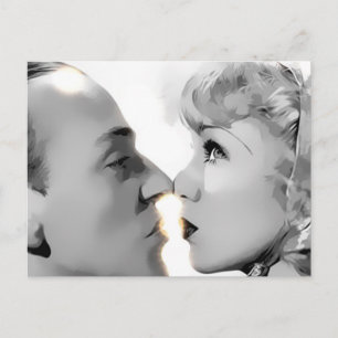 Carte Postale double face à part embrasser