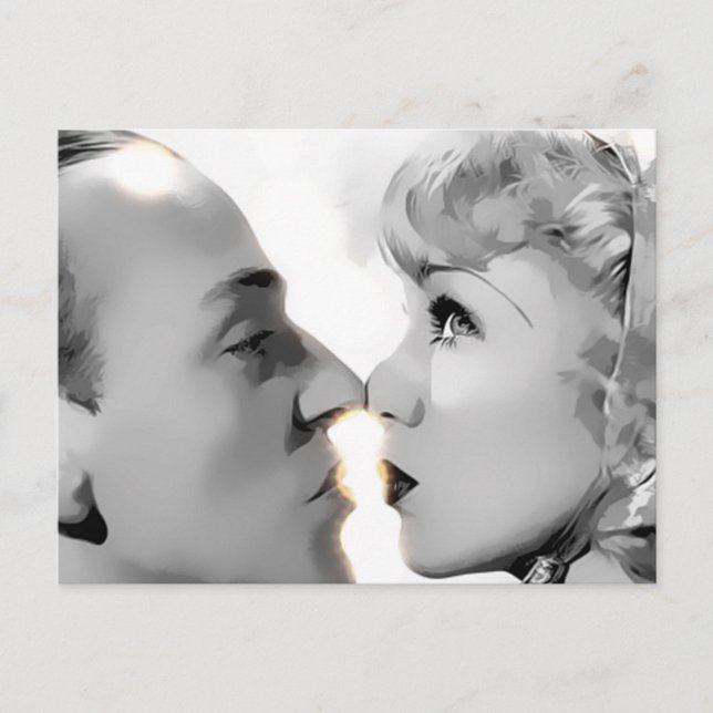 Carte Postale double face à part embrasser (Devant)