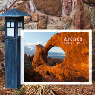 Carte Postale Double O Arch, Parc national des Arches, Utah