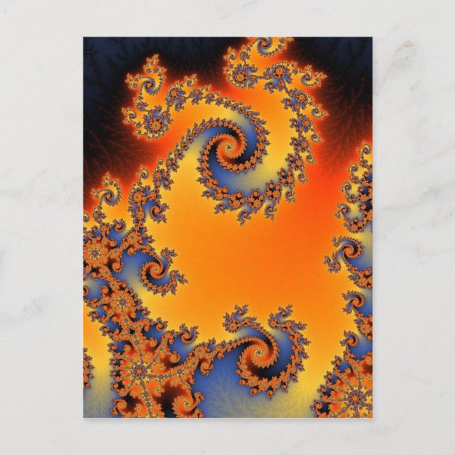 Carte postale double spirale (Devant)