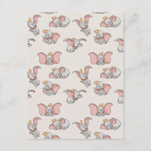 Carte Postale Douce Motif Dumbo