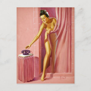 Carte Postale Douche vers le haut