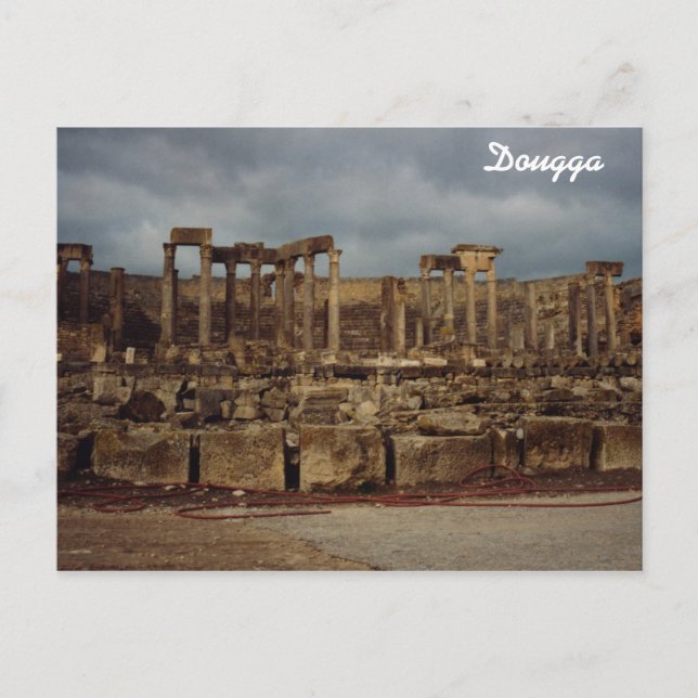 Carte Postale Dougga - Tunisie (Devant)