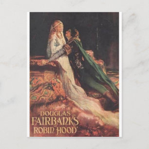 Carte Postale Douglas Fairbanks, Robin des Bois