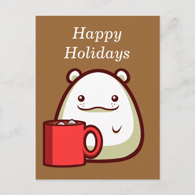 Carte postale d'ours polaire (Devant)