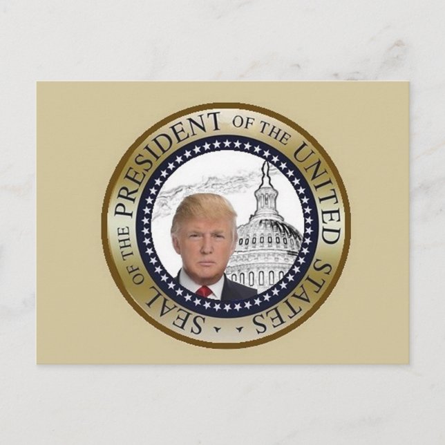 Carte postale d'ouverture TRUMP (Devant)