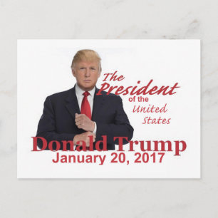 Carte postale d'ouverture TRUMP