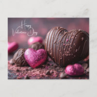Doux Coeur de chocolats de la Saint-Valentin