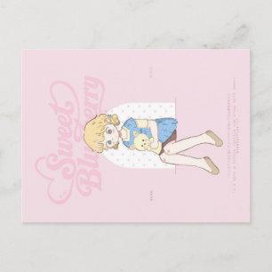 Carte Postale Doux rêves de myrtille ✩°。 ⋆。°✩