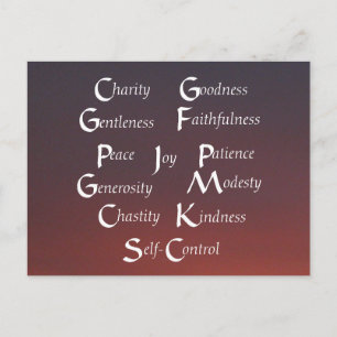 Carte Postale Douze fruits