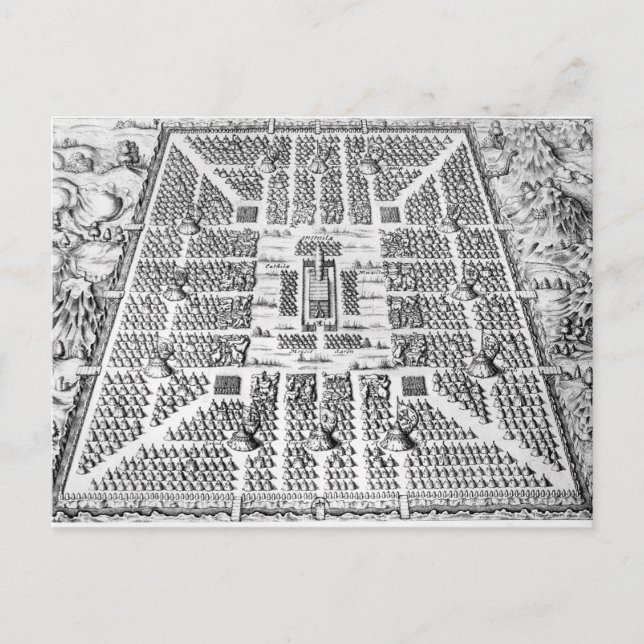 Carte Postale Douze tribus d'Israël (Devant)