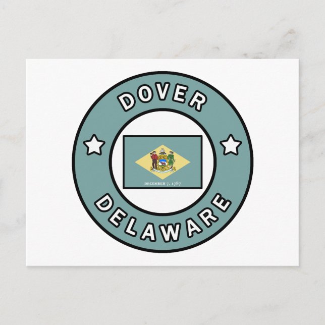 Carte Postale Dover Delaware (Devant)