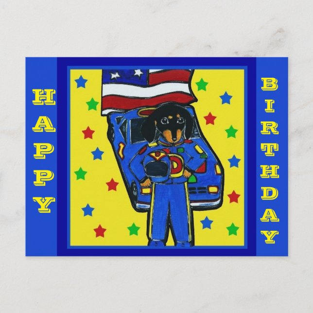 CARTE POSTALE DOXIE BOLIDE (Devant)