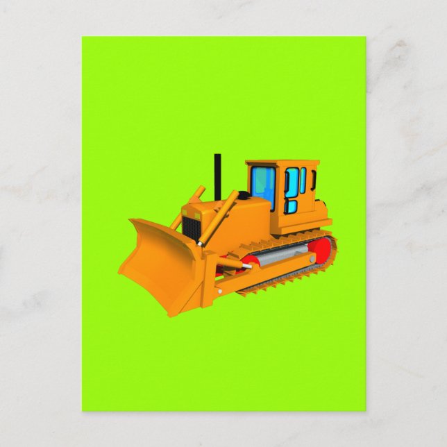 Carte Postale Dozer (Devant)