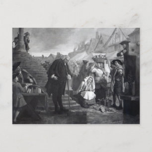 Carte Postale Dr Johnson pénitente sur le marché