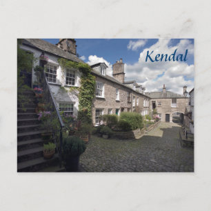 Carte Postale Dr. Mannings Yard à Kendal photo souvenir