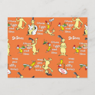 Carte Postale Dr. Seuss Les Œufs verts au jambon Motif de person