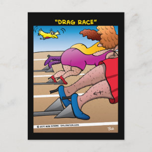 Carte Postale "Drag Race"