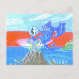 Carte postale Dragon