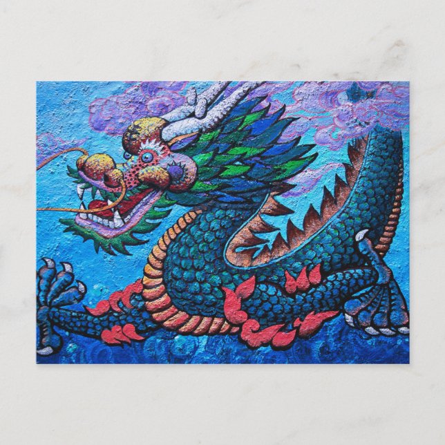 Carte Postale Dragon (Devant)