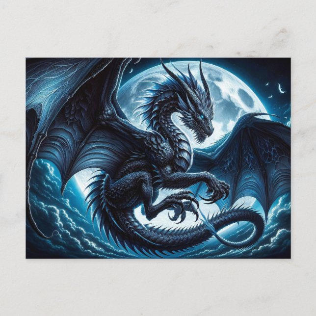 Carte postale Dragon (Devant)