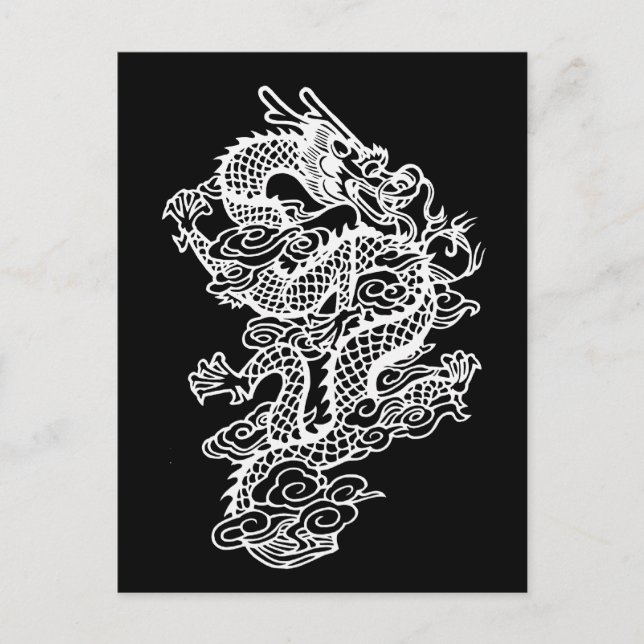 Carte Postale dragon (Devant)