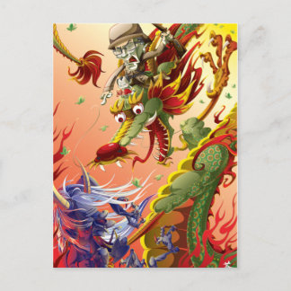 Carte Postale Dragon-9