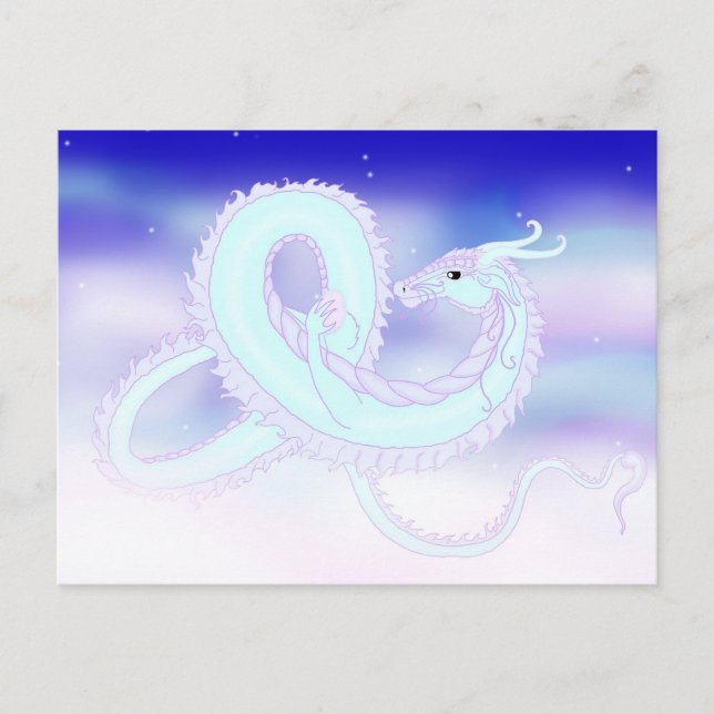 Carte Postale Dragon aérien (Devant)