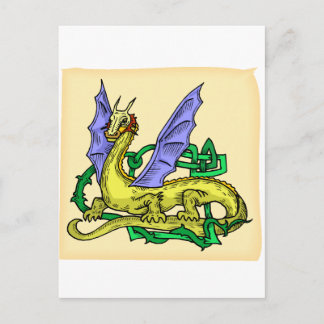 Carte Postale Dragon Art 35