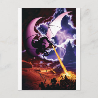 Carte postale Dragon Attack